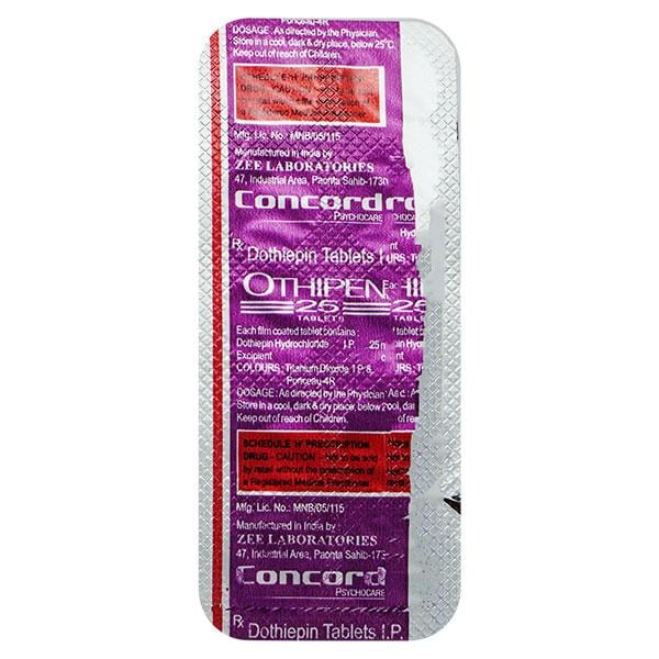 OTHIPEN 25mg Tablet 10's