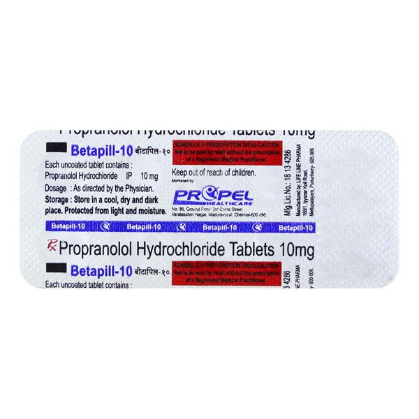 BETAPILL 10 Tablet 10's