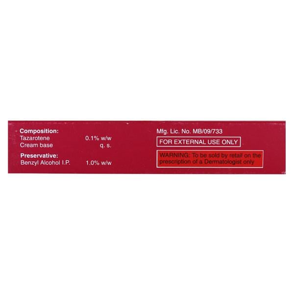 Tazret Forte Cream 20gm - Global Surgicals