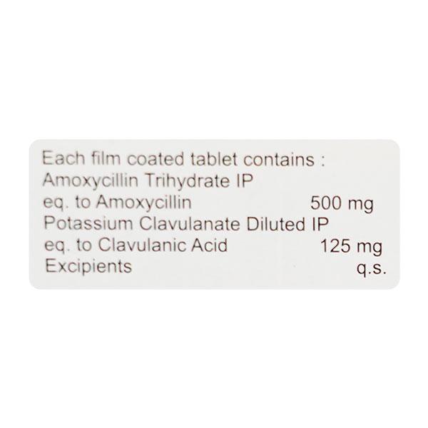 GRANDMOX 625 Tablet 10's