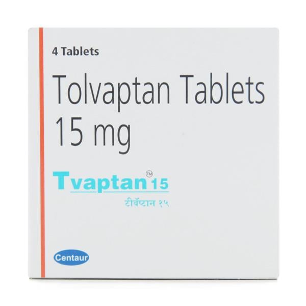 Tvaptan 15mg Tablet 4'S