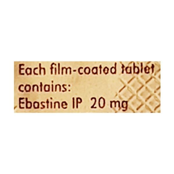 Ebast 20mg Tablet 10'S
