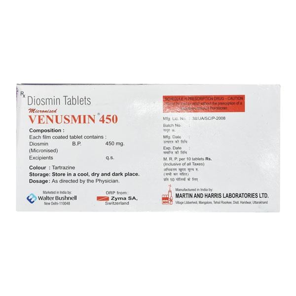 VENUSMIN 450 Tablet 10's