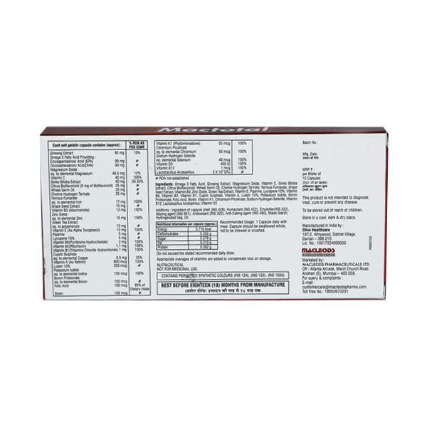 Mactotal Capsule 10'S