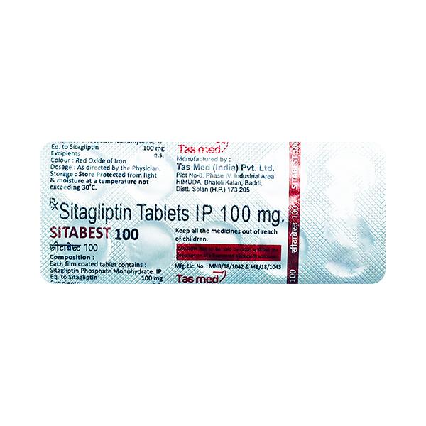 SITABEST 100 Tablet 10's
