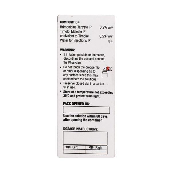 BRIMOEYE T Ophthalmic Solution 5ml