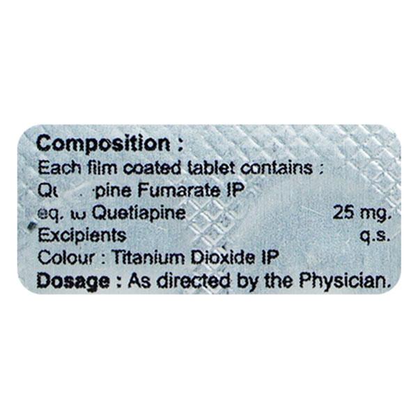 QUTIDIN 25 Tablet 10's