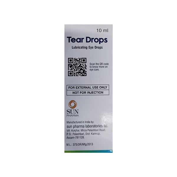 TEAR DROPS LUBRICATING Eye Drops 10ml - Global Surgicals