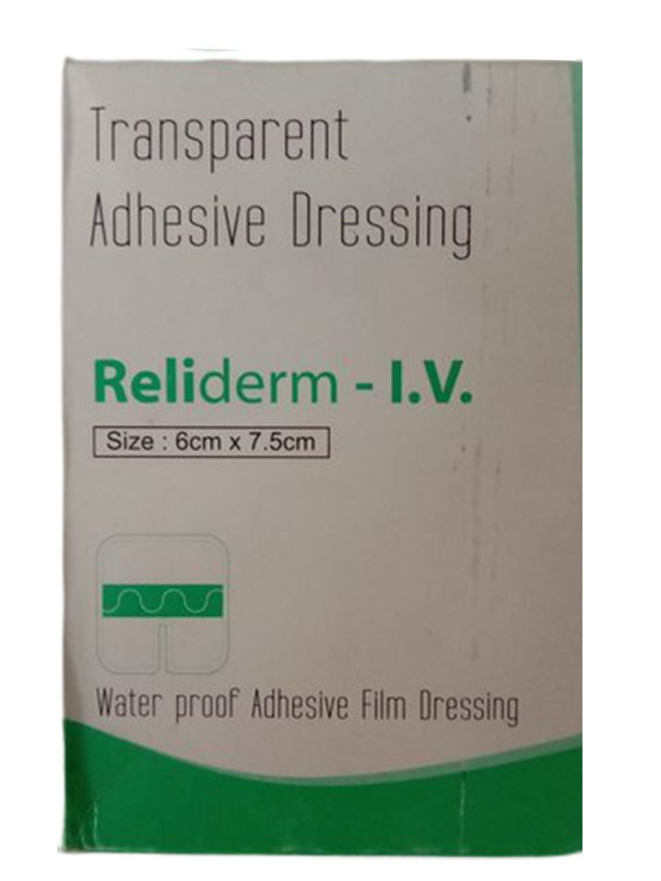 TecHeal Reliderm I.V. Transparent Adhesive Dressing - Global Surgicals
