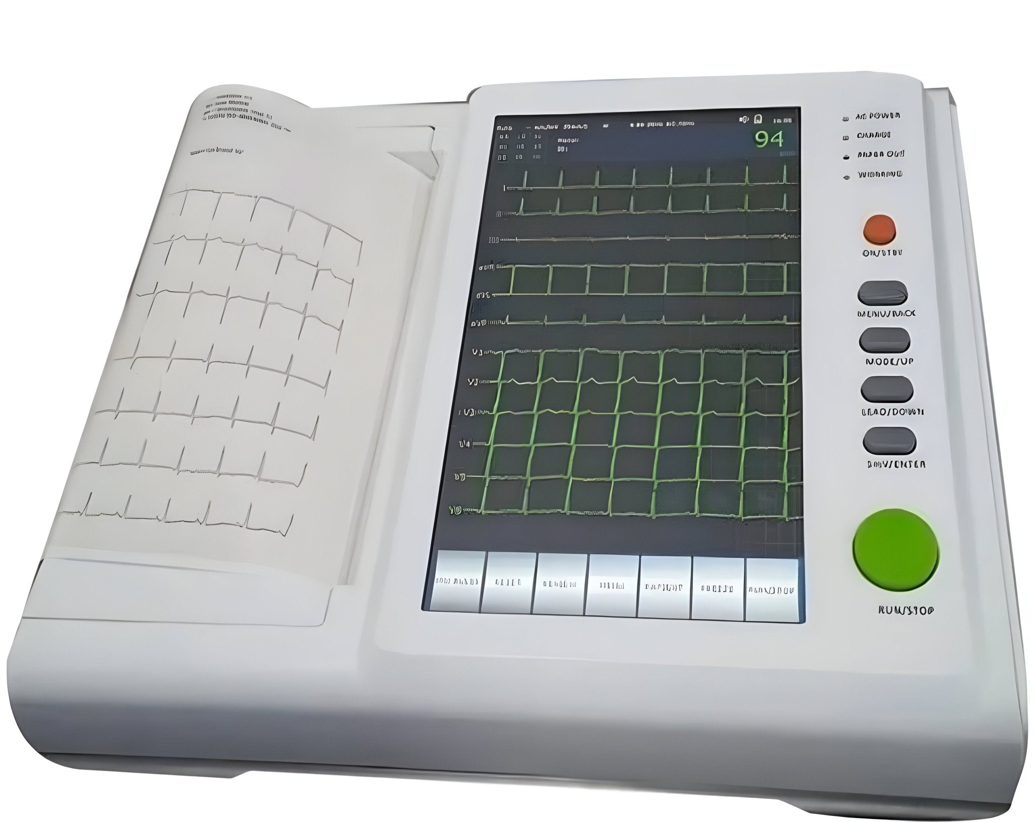 Technocare 12 Channel ECG Machine - Global Surgicals
