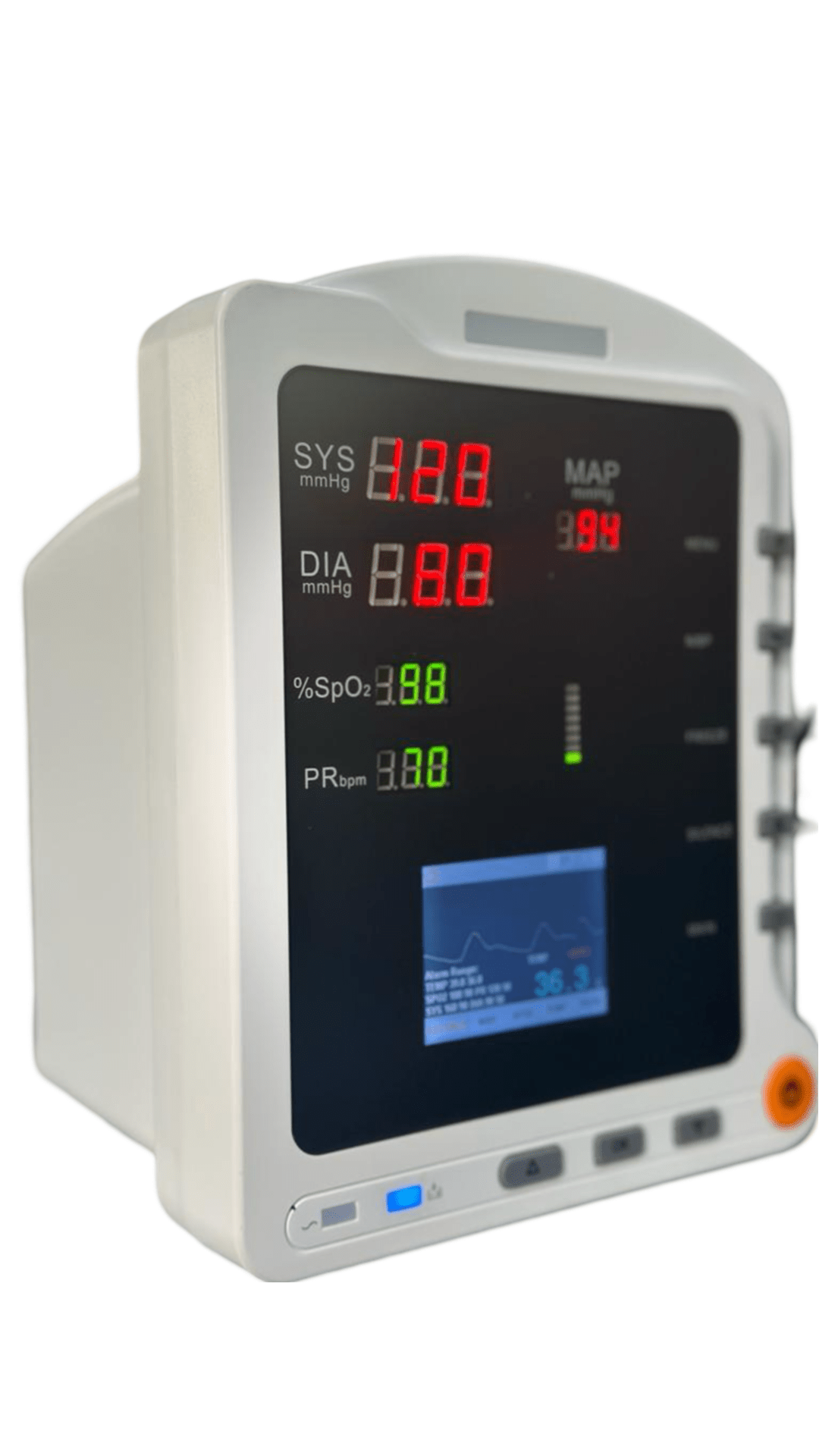 Technocare Pulse Oximeter with NIBP (TM - 5100T) - Global Surgicals