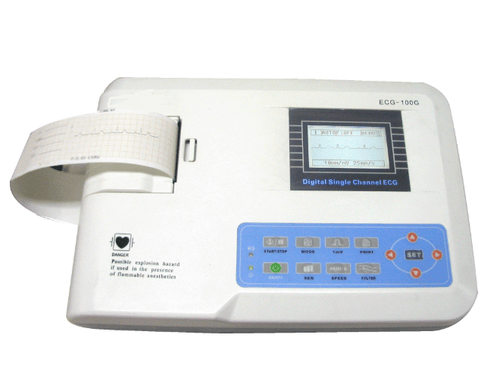 Technocare Single Channel ECG Machine - Global Surgicals