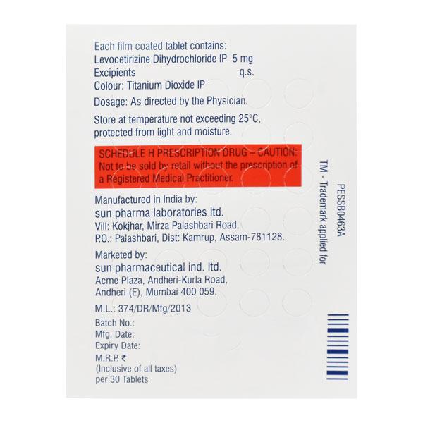 Teczine CP Tablet 30'S - Global Surgicals