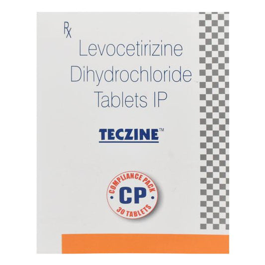 Teczine CP Tablet 30'S - Global Surgicals