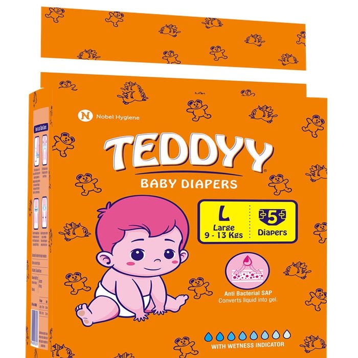 Teddyy Hospital Baby Diaper - Global Surgicals