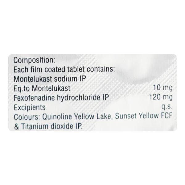 TELEKAST F Tablet 15's - Global Surgicals