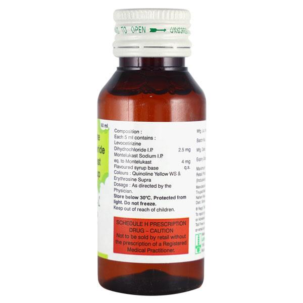Telekast L Kid Syrup 60ml - Global Surgicals