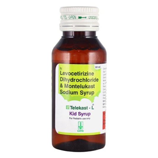 Telekast L Kid Syrup 60ml - Global Surgicals