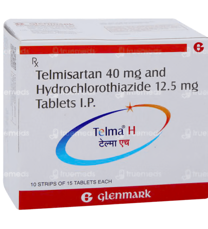 Telma H 40mg Tablet 15's - Global Surgicals