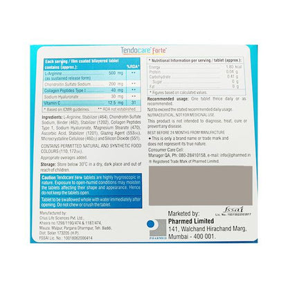 Tendocare Forte Tablet 15'S - Global Surgicals