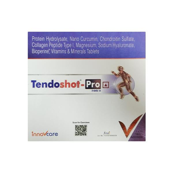 TENDOSHOT PRO Tablet 15's - Global Surgicals