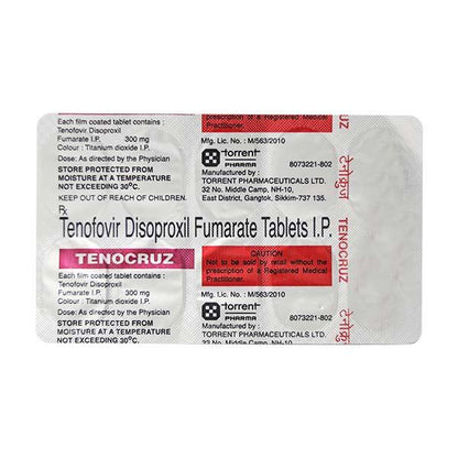 Tenocruz 300mg Tablet 10'S - Global Surgicals
