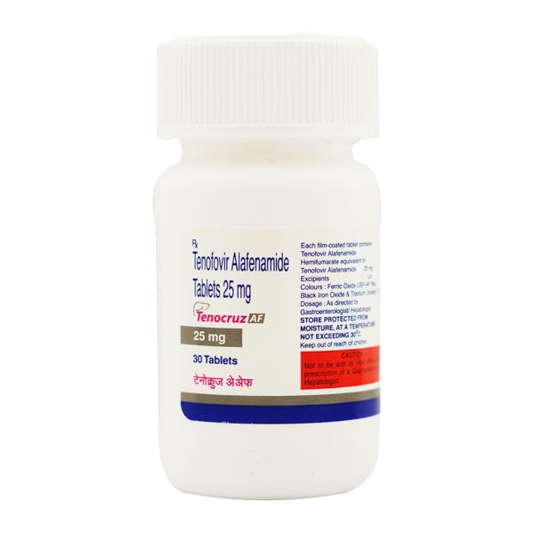 Tenocruz Af 25Mg Tablet 30's - Global Surgicals