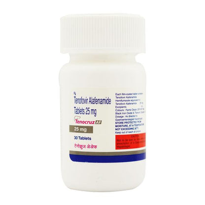 Tenocruz Af 25Mg Tablet 30's - Global Surgicals