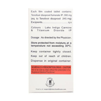 Tenof 300mg Tablet 30'S - Global Surgicals