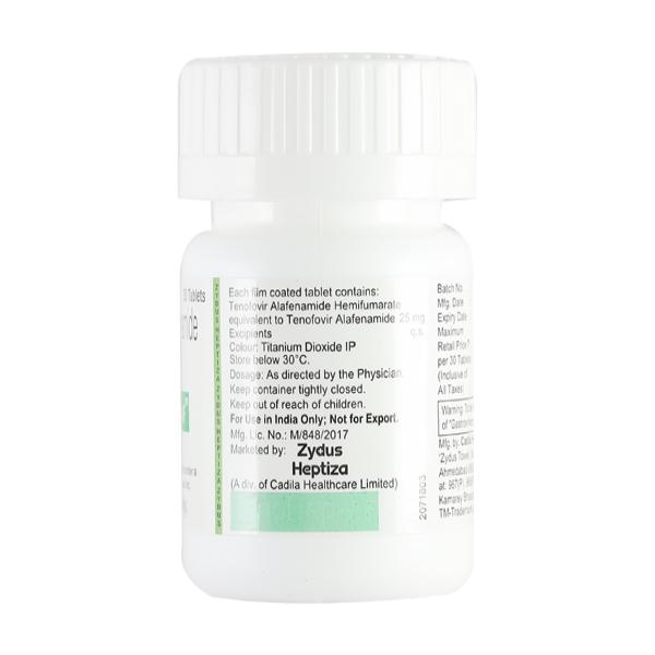 Tenohep AF Tablet 30'S - Global Surgicals