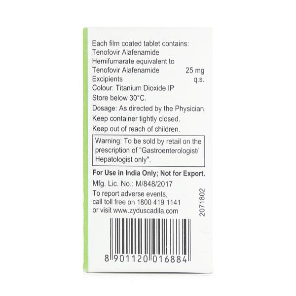 Tenohep AF Tablet 30'S - Global Surgicals