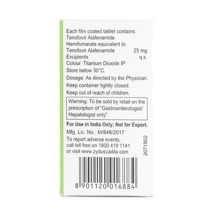 Tenohep AF Tablet 30'S - Global Surgicals