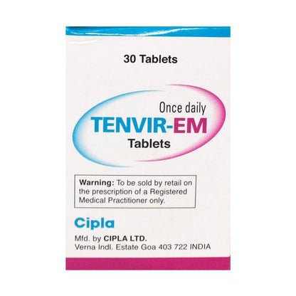 Tenvir EM Tablet 30'S - Global Surgicals