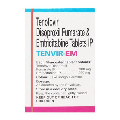 Tenvir EM Tablet 30'S - Global Surgicals