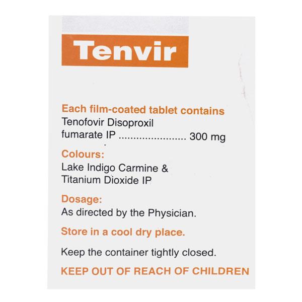 Tenvir Tablet 30'S - Global Surgicals