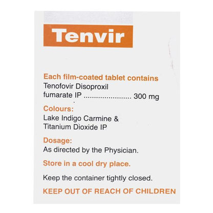 Tenvir Tablet 30'S - Global Surgicals