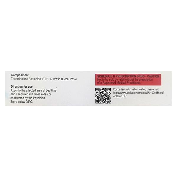 TESS Buccal Paste 7.5g - Global Surgicals