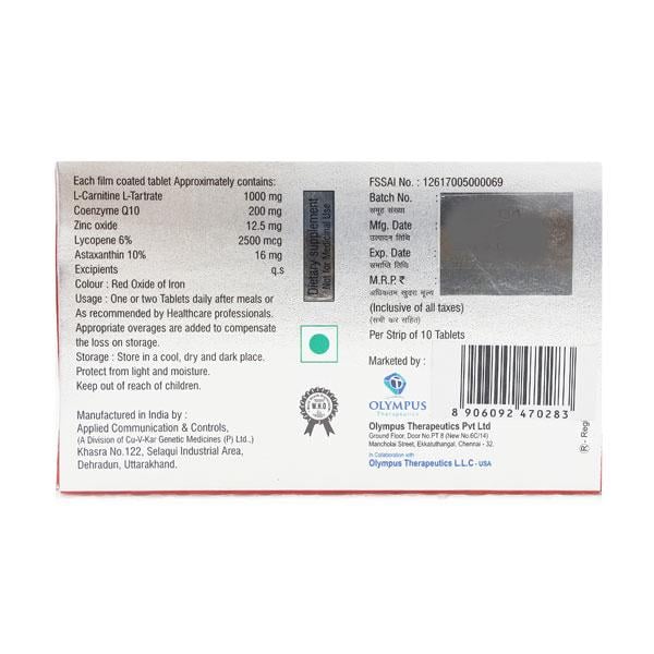 TESTACT Tablet 10's - Global Surgicals