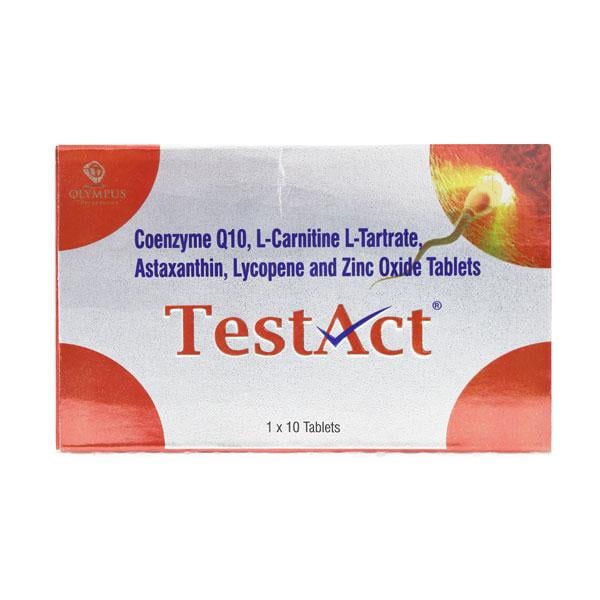 TESTACT Tablet 10's - Global Surgicals