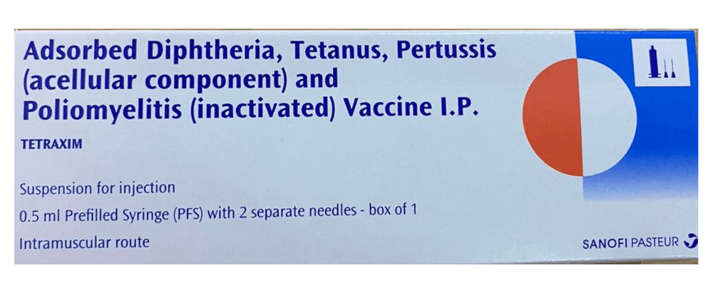 Tetraxim 0.5ml Vaccine Injection - Global Surgicals
