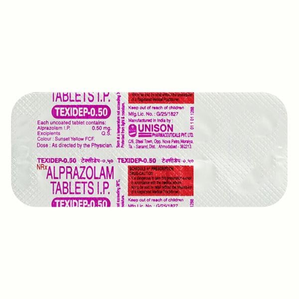 Texidep 0.5mg Tablet 10'S - Global Surgicals