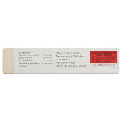 Tezcort 6S Ointment 15gm - Global Surgicals