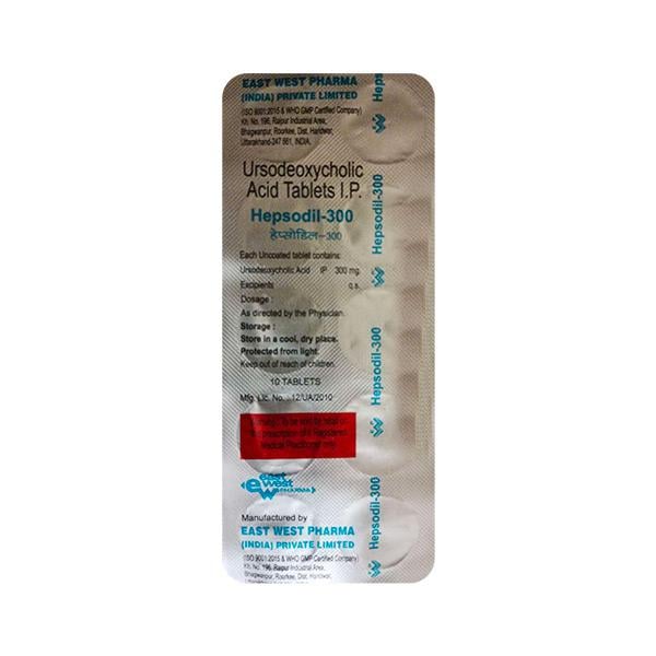 Hepsodil 300mg Tablet 10'S