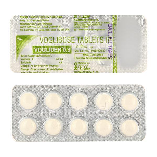 Voglider 0.3mg Tablet 10'S