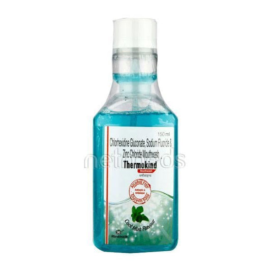 Thermokind Cool Mint Flavour Mouth Wash 150ml - Global Surgicals