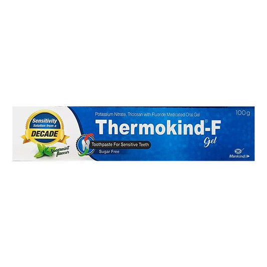 Thermokind F Spearmint Flavour Sugar Free Gel 100gm - Global Surgicals