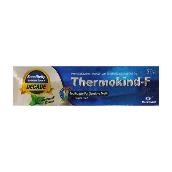 Thermokind F Spearmint Flavour Sugar Free Gel 50gm - Global Surgicals