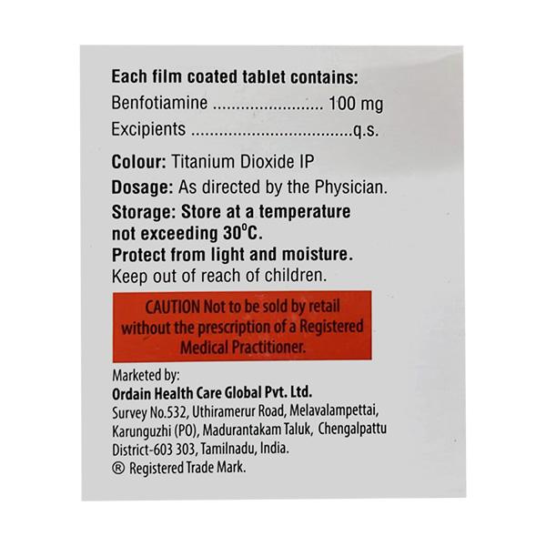 THIAMIN Tablet 15's - Global Surgicals