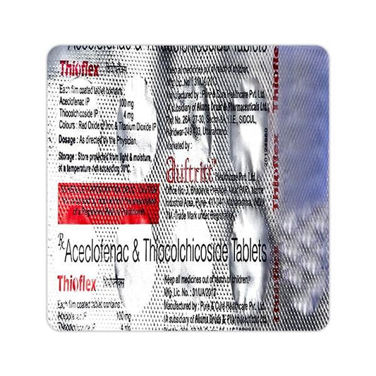 THIOFLEX Tablet 10's - Global Surgicals