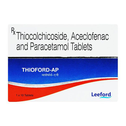 Thioford AP Tablet 10'S - Global Surgicals